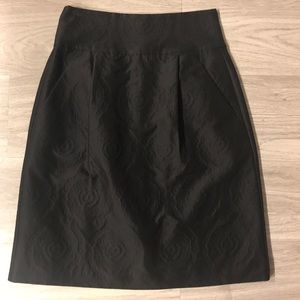 Theory Black High Waisted Skirt | 6